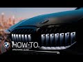 Calandre bmw iconic glow  tutoriel bmw