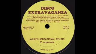 DISCO EXTRAVAGANZA Gary&#39;s Sensational Studio 55 Appearance * No Label DE1