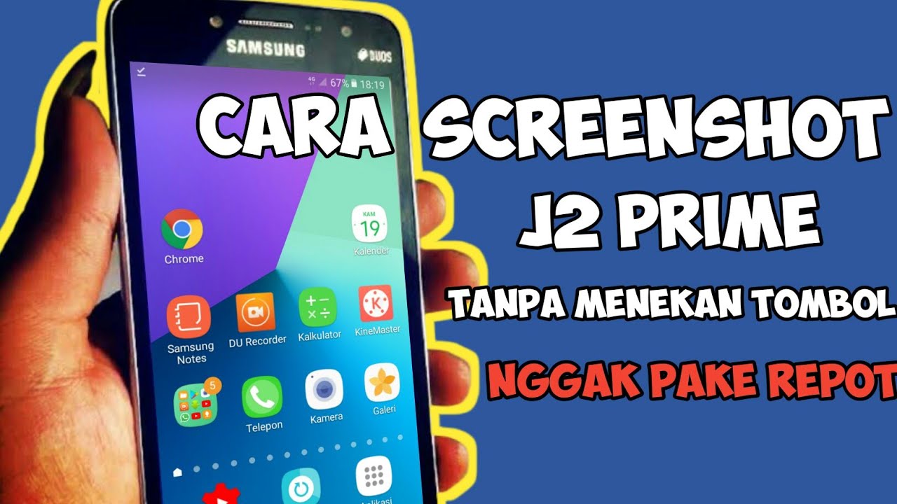 Cara ss hp samsung j2 prime