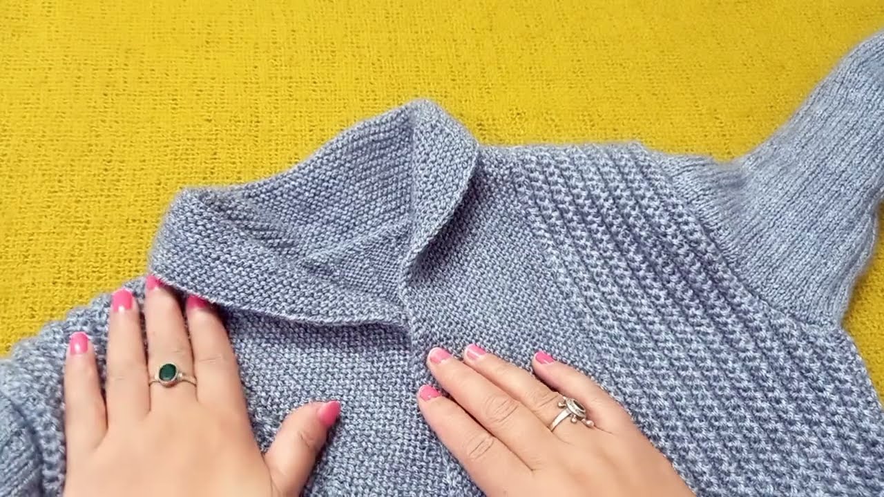 आसान तरीके से बनाएं xl size का स्वेटर/ knit XL size gents sweater #knitting #knitdesign