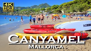 Canyamel Beach Walk Mallorca Spain 4K 60fps HDR (UHD) Dolby Atmos 💖 Balearic Islands 👀 Spain 🇪🇸