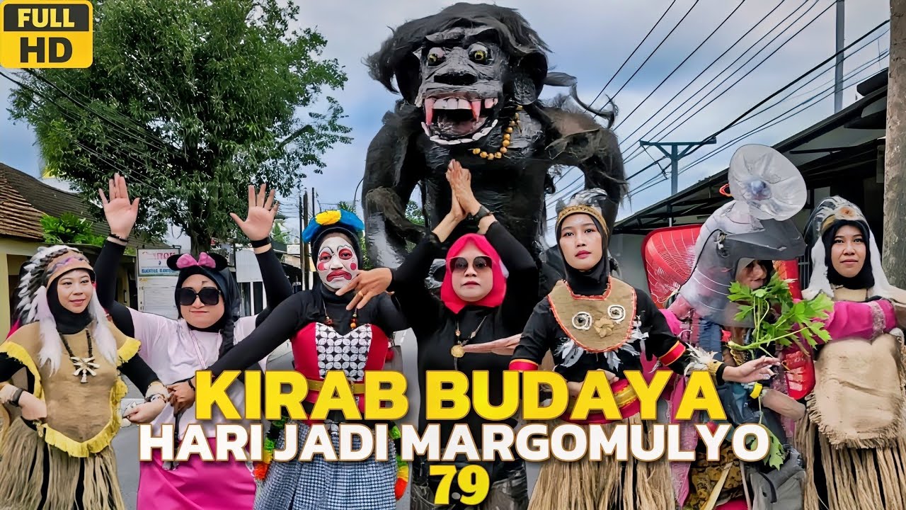 FULL Kirab Budaya Hari Jadi Kalurahan Margomulyo Ke 79 Seyegan Sleman