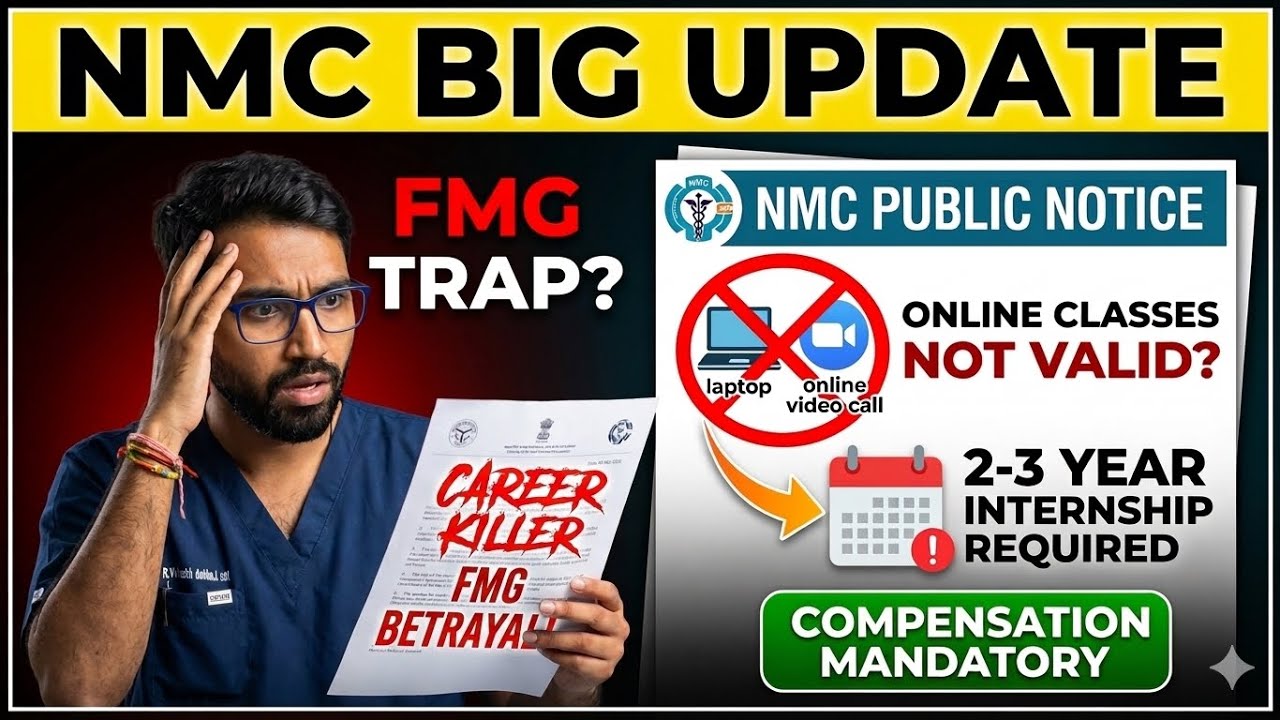 ВАШ КУРС МЕДИЦИНЫ ЗАКОНЧИЛСЯ || УВЕДОМЛЕНИЕ NMC || Доктор Локеш Мишра