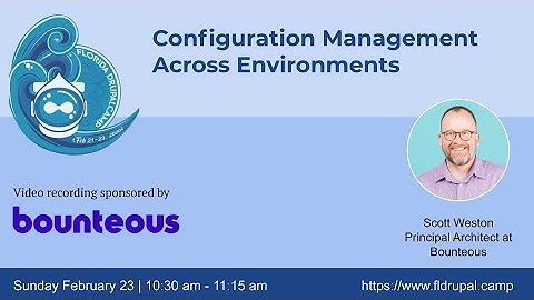 Configuration Management Across Environments
