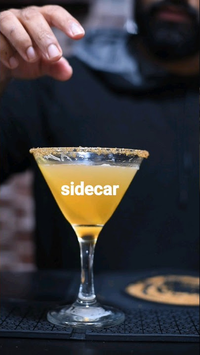 sidecar - best choice for a brandy/cognac based cocktail #brandy #cocktail #food