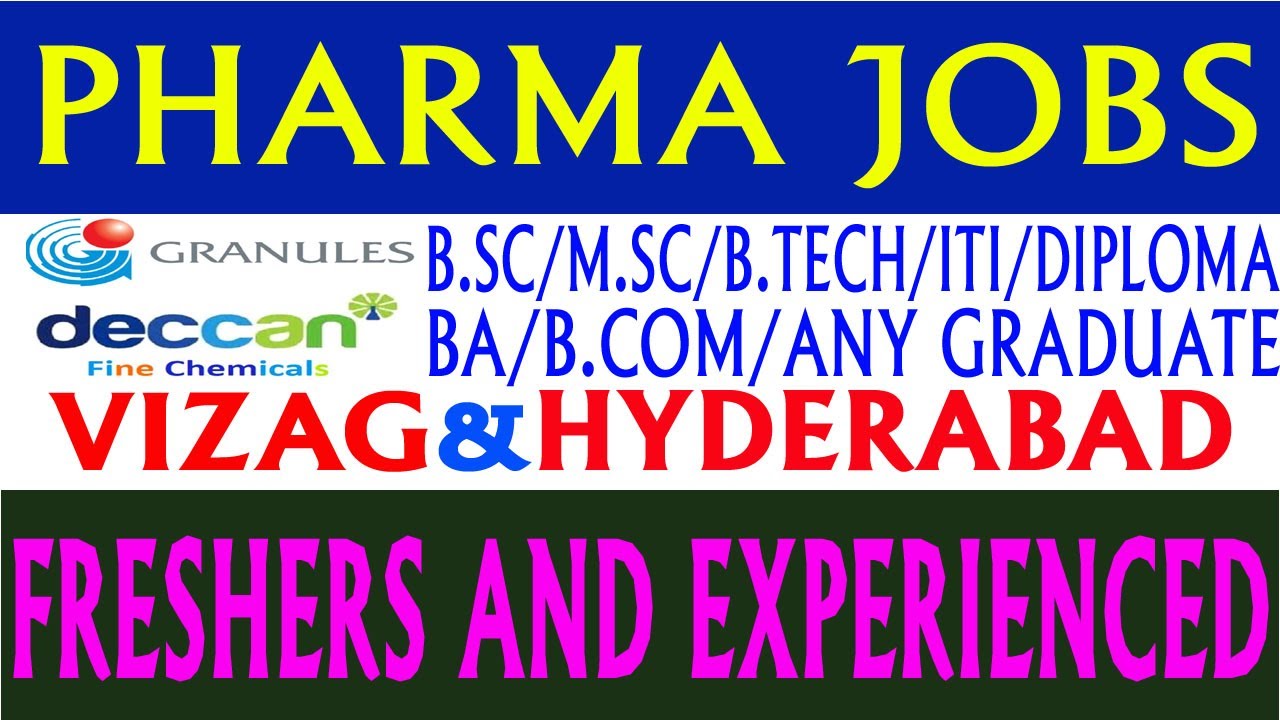 LATEST PHARMA JOBS IN TELUGU PHARMA JOBS 2023 JOBS IN HYDERABAD