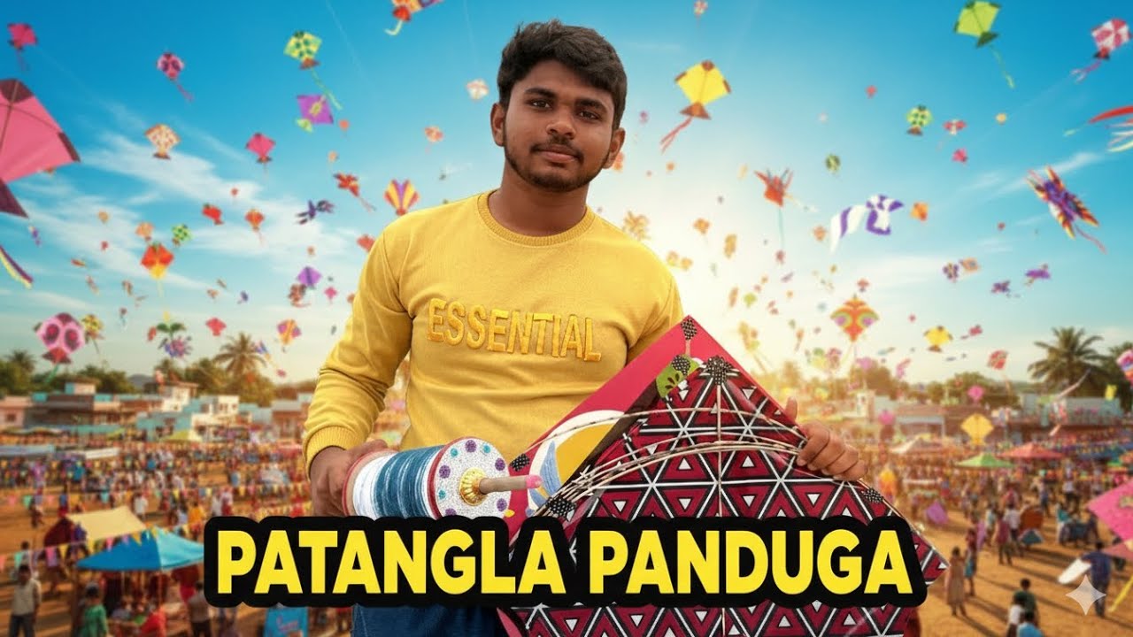 Patangula Panduga Ochesindi Sankrati Special Video🪁🧵 || Charanfitness1