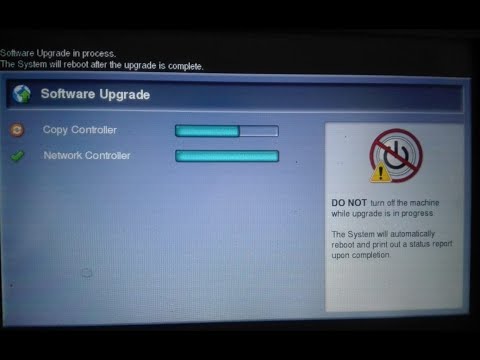 How Updates software of Xerox 5775 & Red and green screen solution