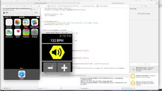 How To tune the BPM of the metronome Apple watch app by triggering the actions in xcode screenshot 5