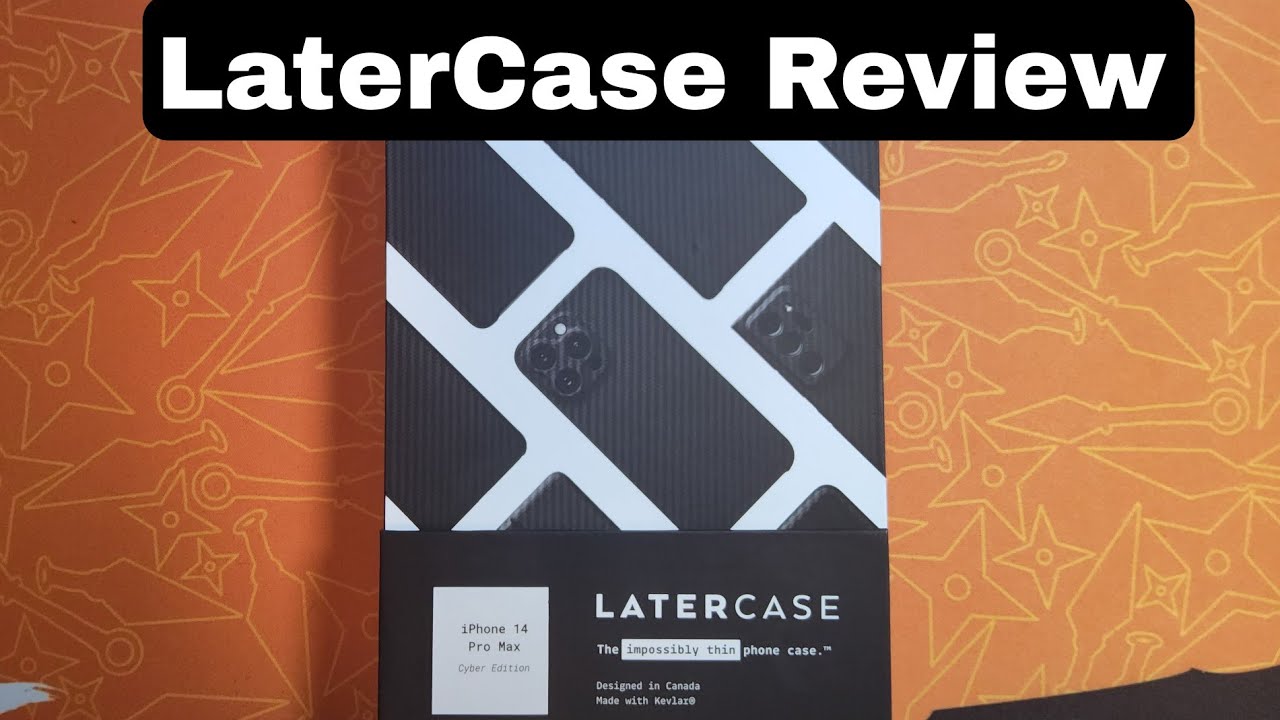 iPhone 14 Pro Max Case (Cyber Edition) LaterCase Review - YouTube