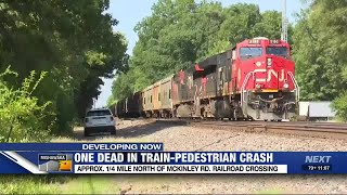 Pedestrian hit, killed by train in Mishawaka
