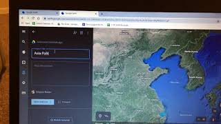 Asia political map directions google earth screenshot 5