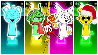 😱🎉Happy🥳New☃️Year🎁 || Sprunki music🎵battle in Coffin Dance🎶 Who sprunki is batter🤯 || (Tiles Hop)