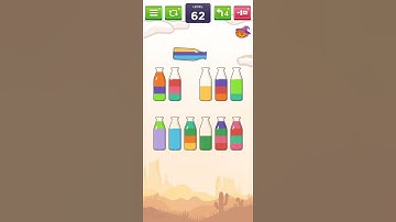Liquid sort puzzle - Water sort puzzle - Gameplay - Level 62