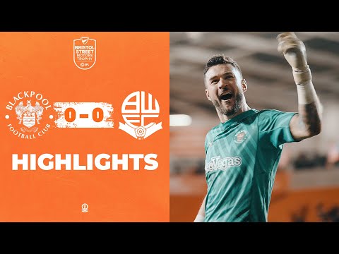 Blackpool Bolton Goals And Highlights