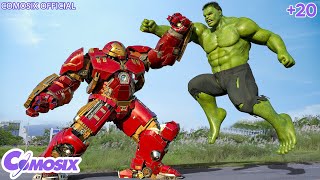 23rd Century Future Technology VFX - Ficial Hulk vs Hulk Buster War in Future World