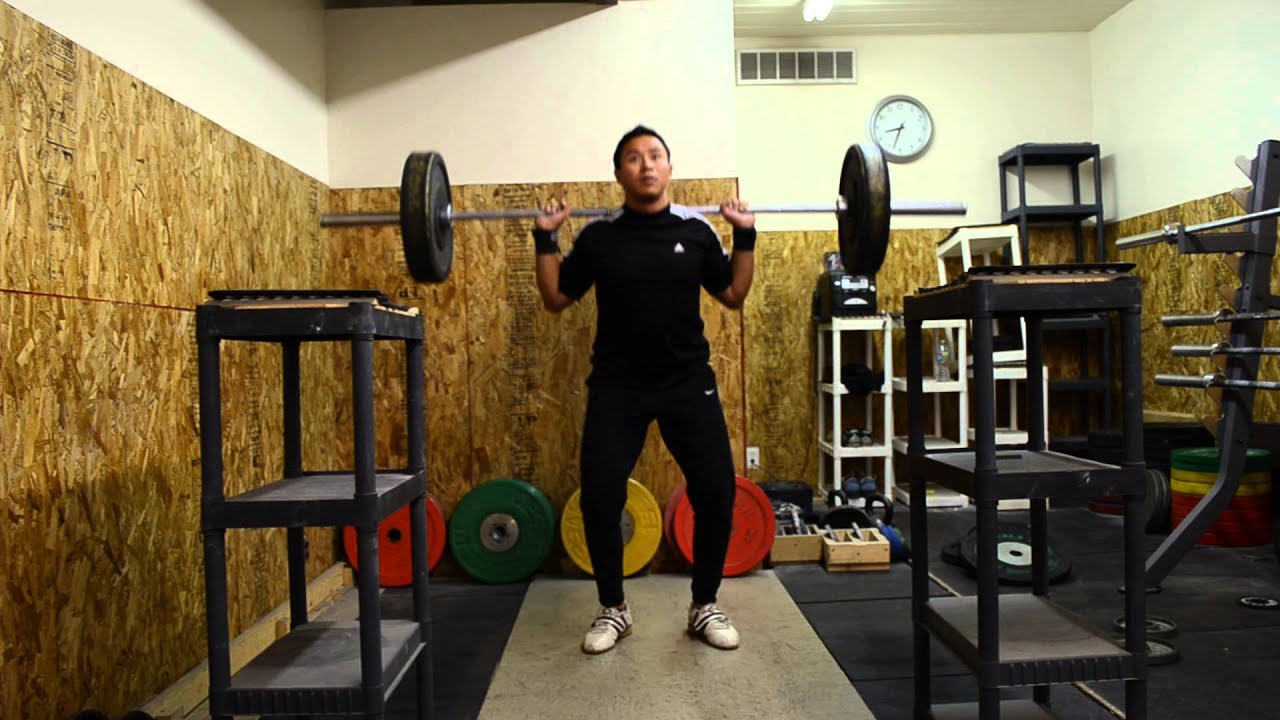 Back Squat+ Behind the Neck Jerk