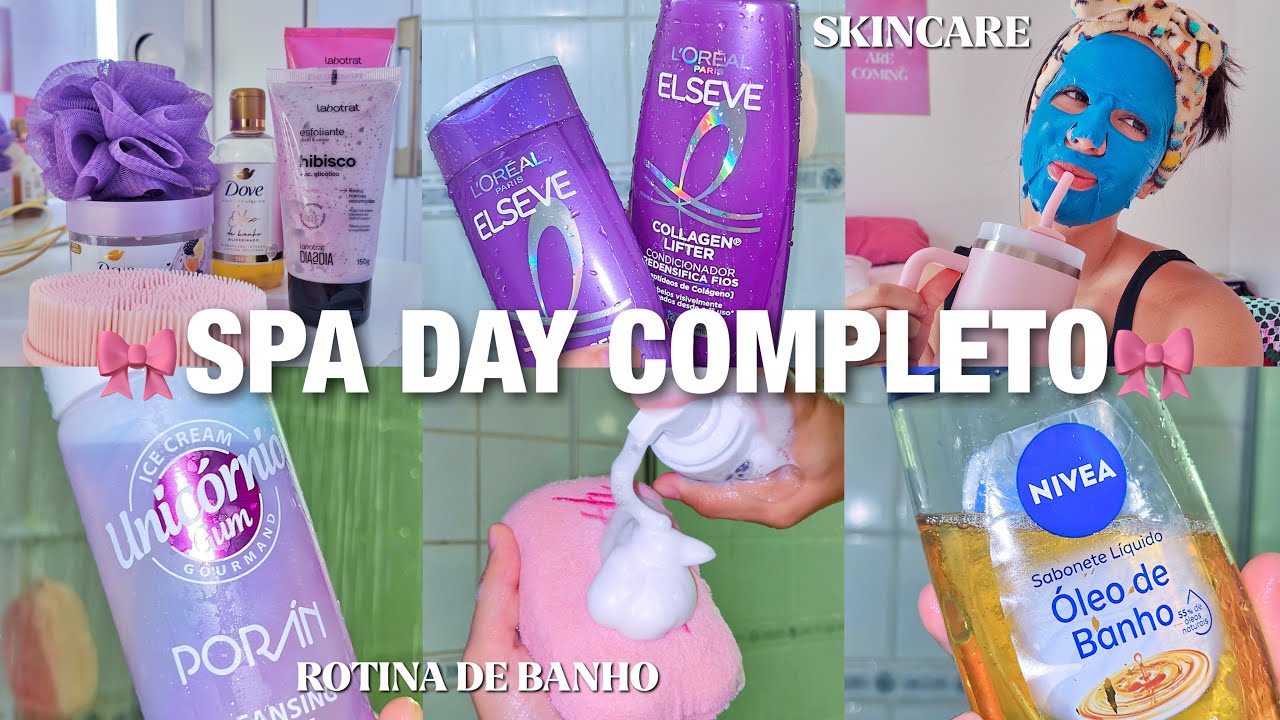  𐙚spa day completo em casa𐙚 | rotina de autocuidado | skincare asiática | cabelo | unhas 