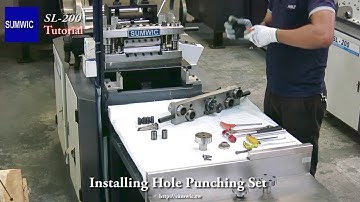 Installing Hole Punching Set / Tutorial for 90