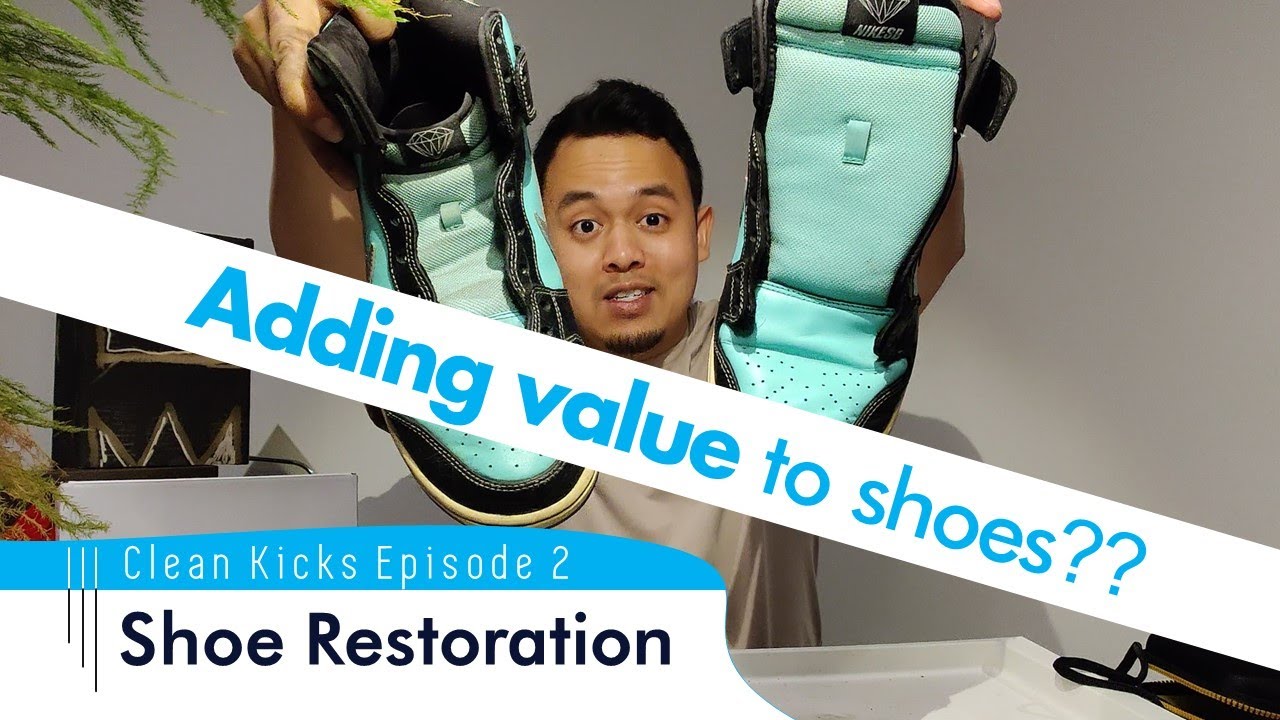 Does SHOE CLEANING ADD VALUE to your shoe?? Nike Dunk High SB Diamond Supply Shoe Restoration
