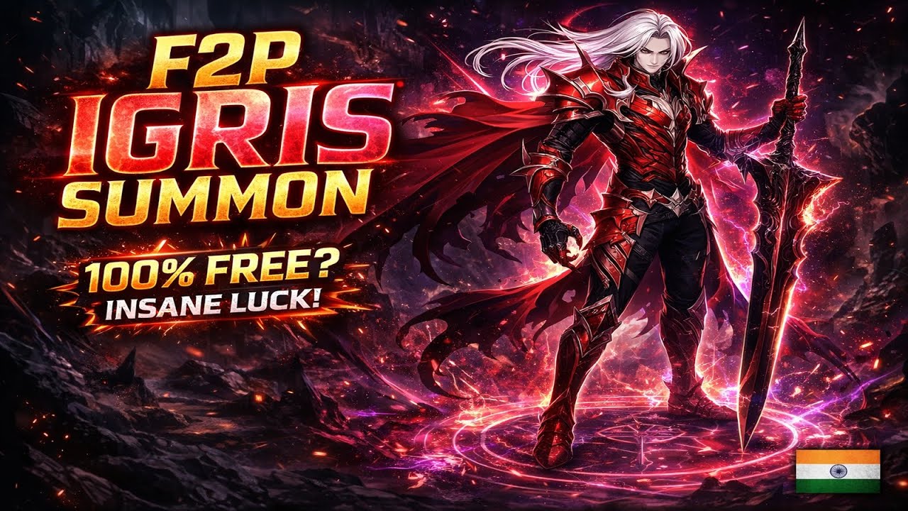 F2P Igrish Summon - Solo Leveling Arise