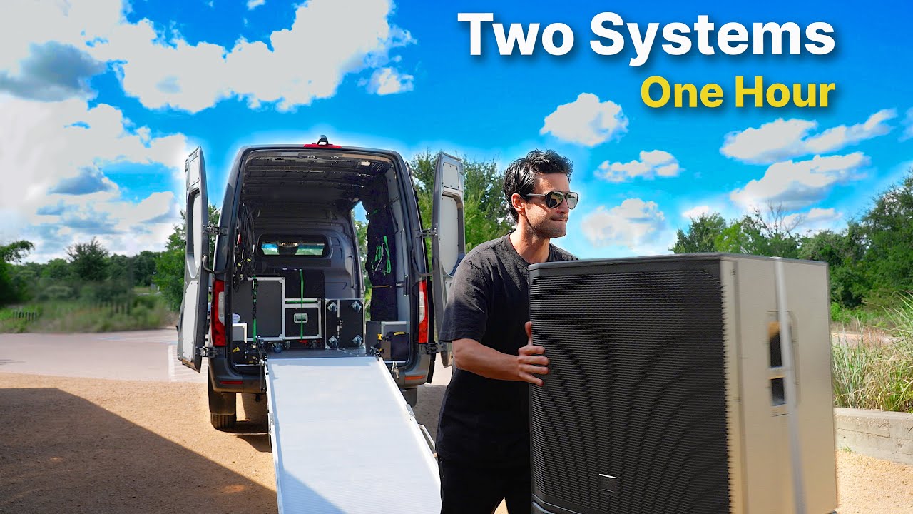 60 Minutes. Two PA Systems. One Wedding