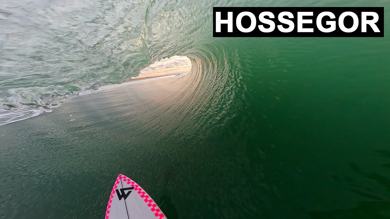 SURF À HOSSEGOR : VAGUES PARFAITES MAIS AVEC BEAUCOUP DE MONDE... 🤯 Killian M Surf POV