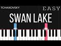 Tchaikovsky - Swan Lake Theme | EASY Piano Tutorial