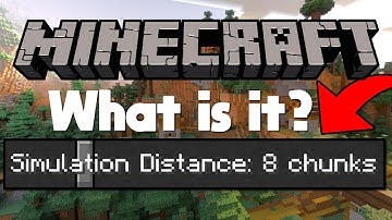 What is Minecraft 1.18 Simulation Distance