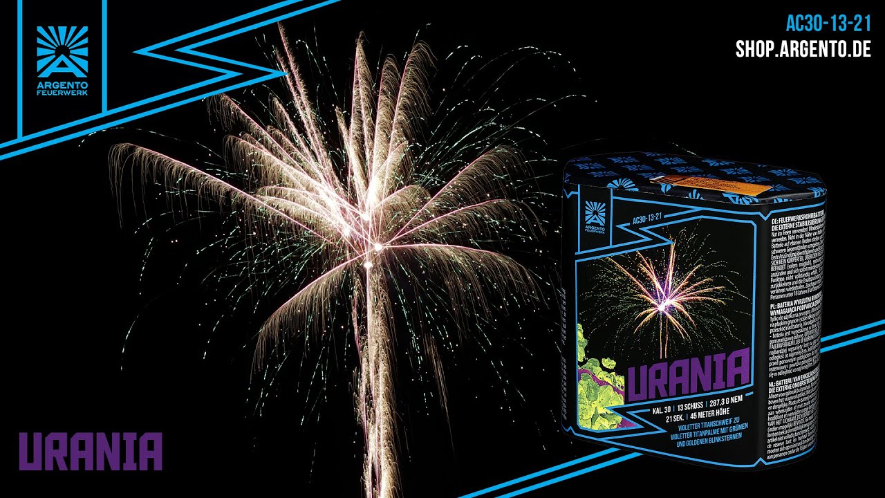 "Urania" - 13Sh 30mm Violet Palm + Strobes [Batch 2024]