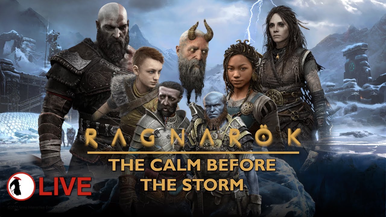 [LIVE ] CALM BEFORE THE STORM - God of War Ragnarok Part 24 - Exploring ...