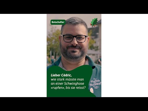 Frage an ... Cédric Huber (3), Botschafter ESAF Pratteln im Baselbiet