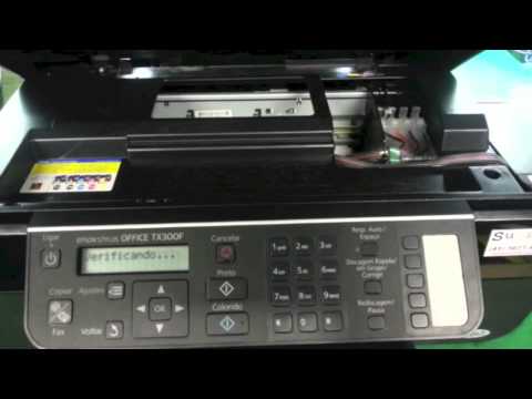 Reset do Chip do Bulk Ink na EPSON TX300F - SULINK