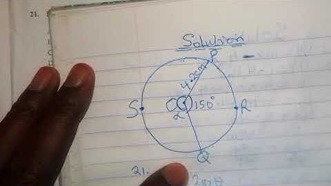 WASSCE 2022 GENERAL MATHEMATICS QUESTIONS AND ANSWERS (NO. 21 & 22) | LENGTH OF ARC & AREA OF SECTOR