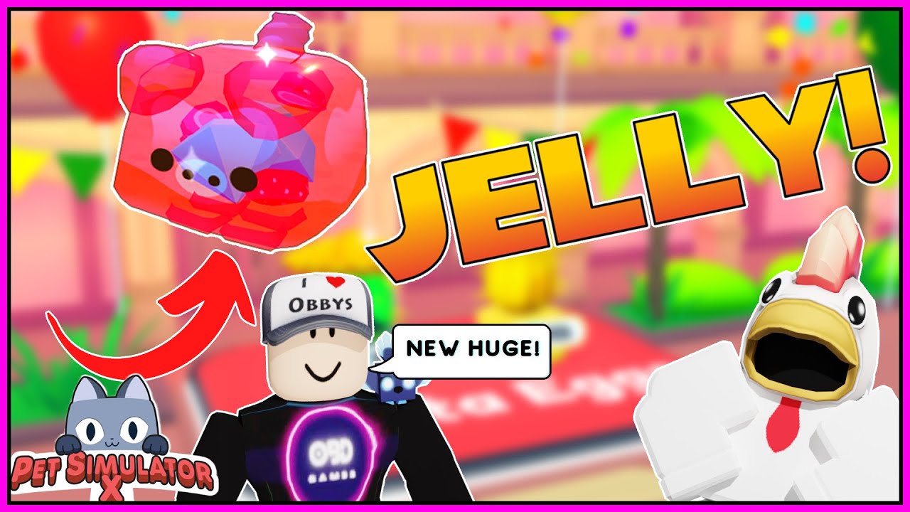 The NEW JELLY PETS UPDATE In Pet Simulator X IS HERE! 