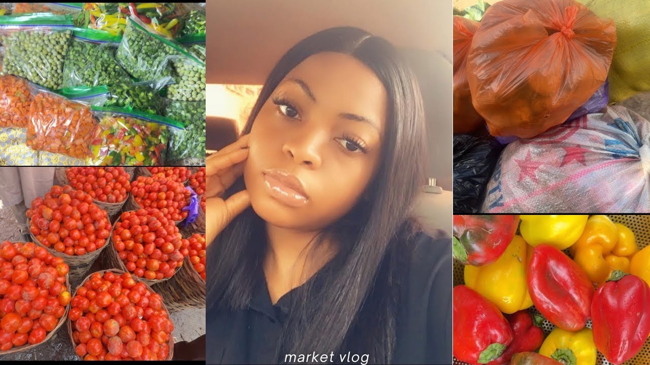 Market vlog in Abuja/ prices of food stuffs in orange market