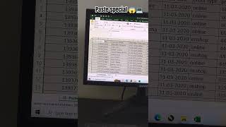 Advance Excel paste special #excel #computer #advancedexcel #tranding #viral #shortsfeed