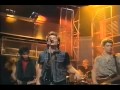 U2  new years day live bbc tv top of the pops london england 2311983