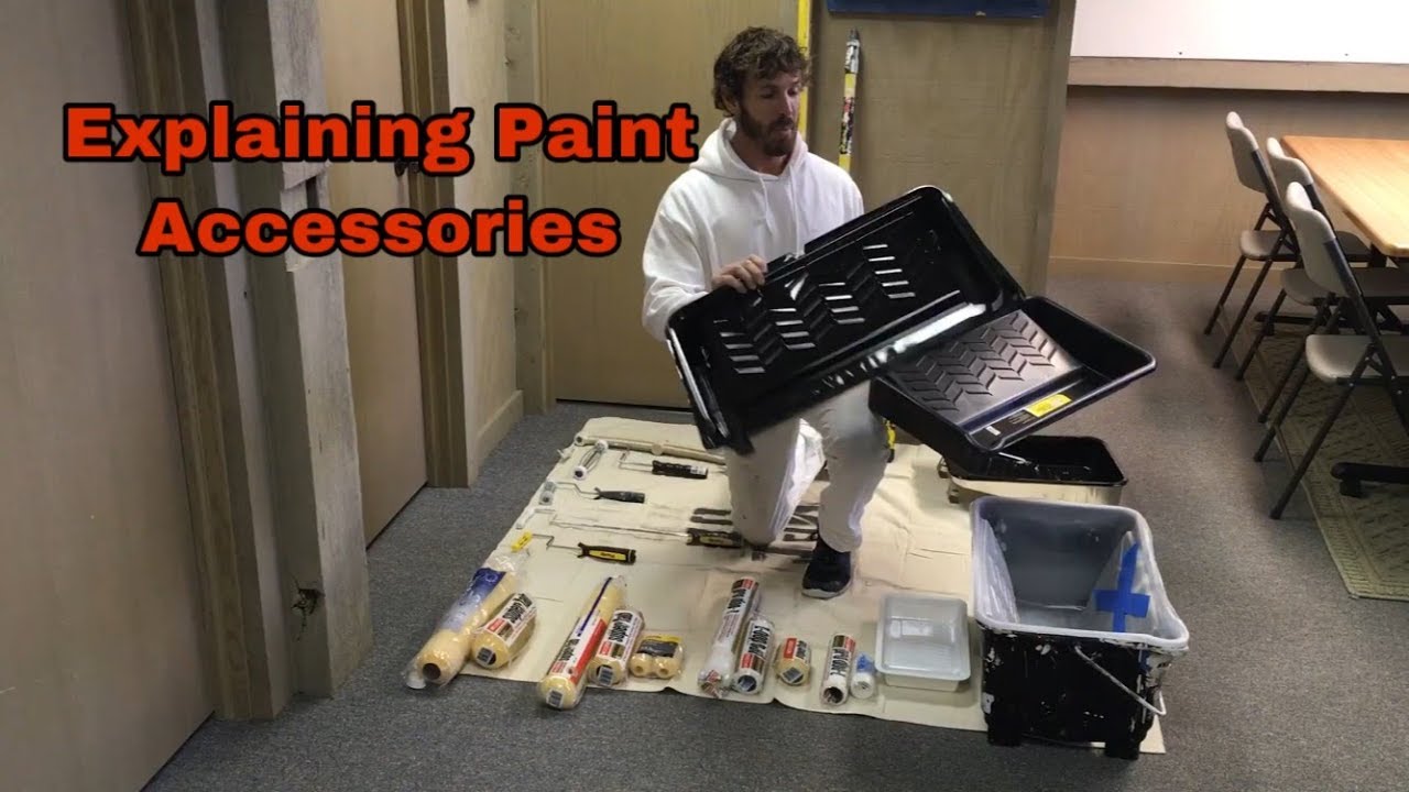 Explaining Paint Pans and Pan Liners, Roller Frames, Roller Covers and
