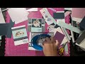 Early Morning live- scrapbooking, paper cutting, and creating layouts