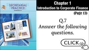 SYJC-SP, Digital Guide, Chapter 1 - Introduction to Corporate Finance, Page 13, Question 7