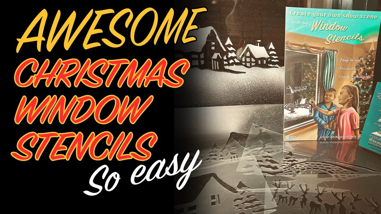 Printable Stencils For Christmas Window Painting
