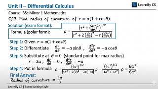 Jiwaji university 1st year b.sc minor(basic calculus and vector calculus)math important questions