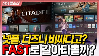 [생생플러스] 넷플, 디즈니 비싸다고? FAST로 갈아타볼까?_240426