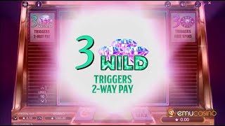 EmuCasino - AMAZING BONUSES, Free Spins, 7x MULTIPLIERS & MORE At Wild Diamond 7x screenshot 3