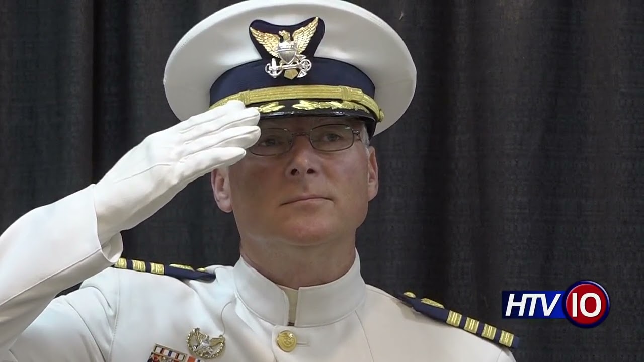 US Coast Guard Marine Safety Unit Houma Change of Command Ceremony 6/15