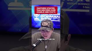 Panthers Staffer Fired, Teacher Suspended Over Charlie Kirk Death Posts
