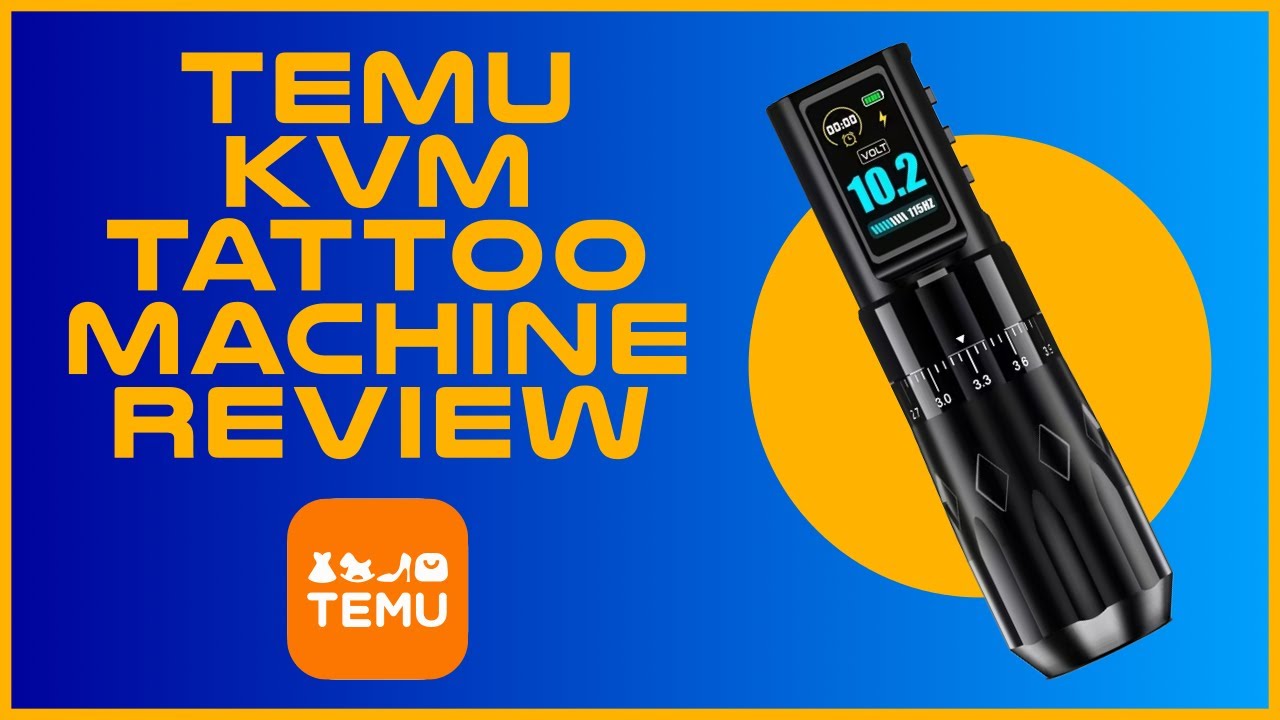 Насколько хорошо работает эта недорогая тату-машинка TEMU?