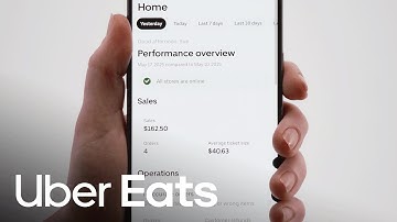How to navigate the Uber Eats Manager mobile app | Uber Eats