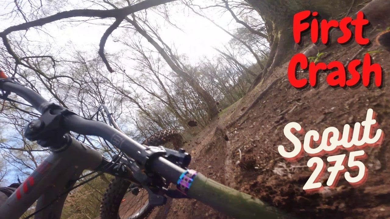 First MTB Crash - Hemlock Stone Nottingham - Nukeproof Scout 275 Comp 2021